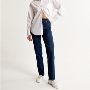 Abercrombie 90s Straight Ultra High Rise